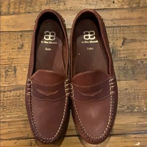 Allen Edmonds Duke Loafer, pebbled leather ax 11D